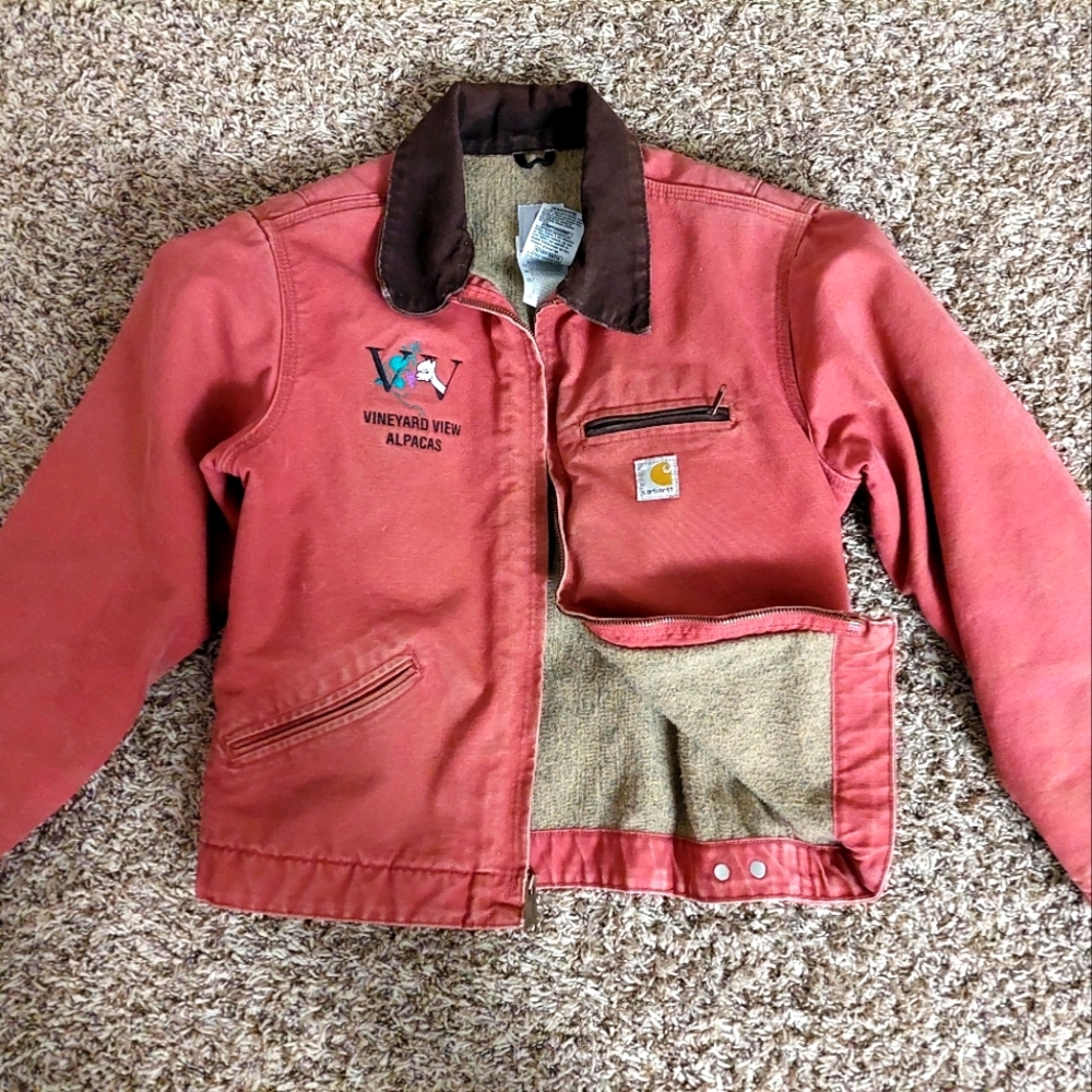 Vintage Carhartt Women's Salmon Jacket